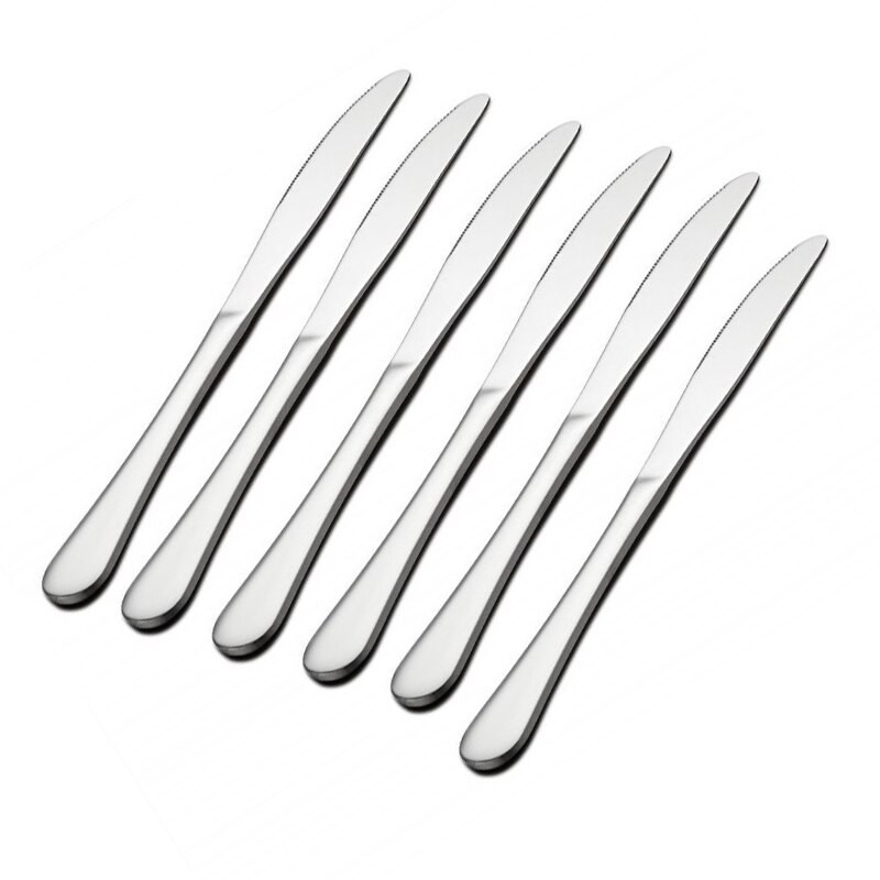 Set Cutite, 6 piese, din inox, Argintiu