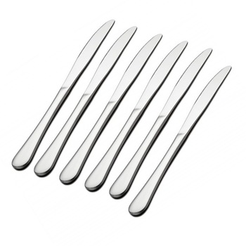 Set Cutite, 6 piese, din inox, Argintiu Set Cutite, 6 piese, din inox, Argintiu