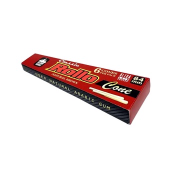 Set conuri prerulate pentru tigari Rollo Natural Brown 84mm 6 bucati Set conuri prerulate pentru tigari Rollo Natural Brown 84mm 6 bucati