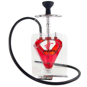 Narghilea Hookah Mother of Dragons, 1 furtun, LED, 55 cm, rosie Narghilea Hookah Mother of Dragons, 1 furtun, LED, 55 cm, rosie