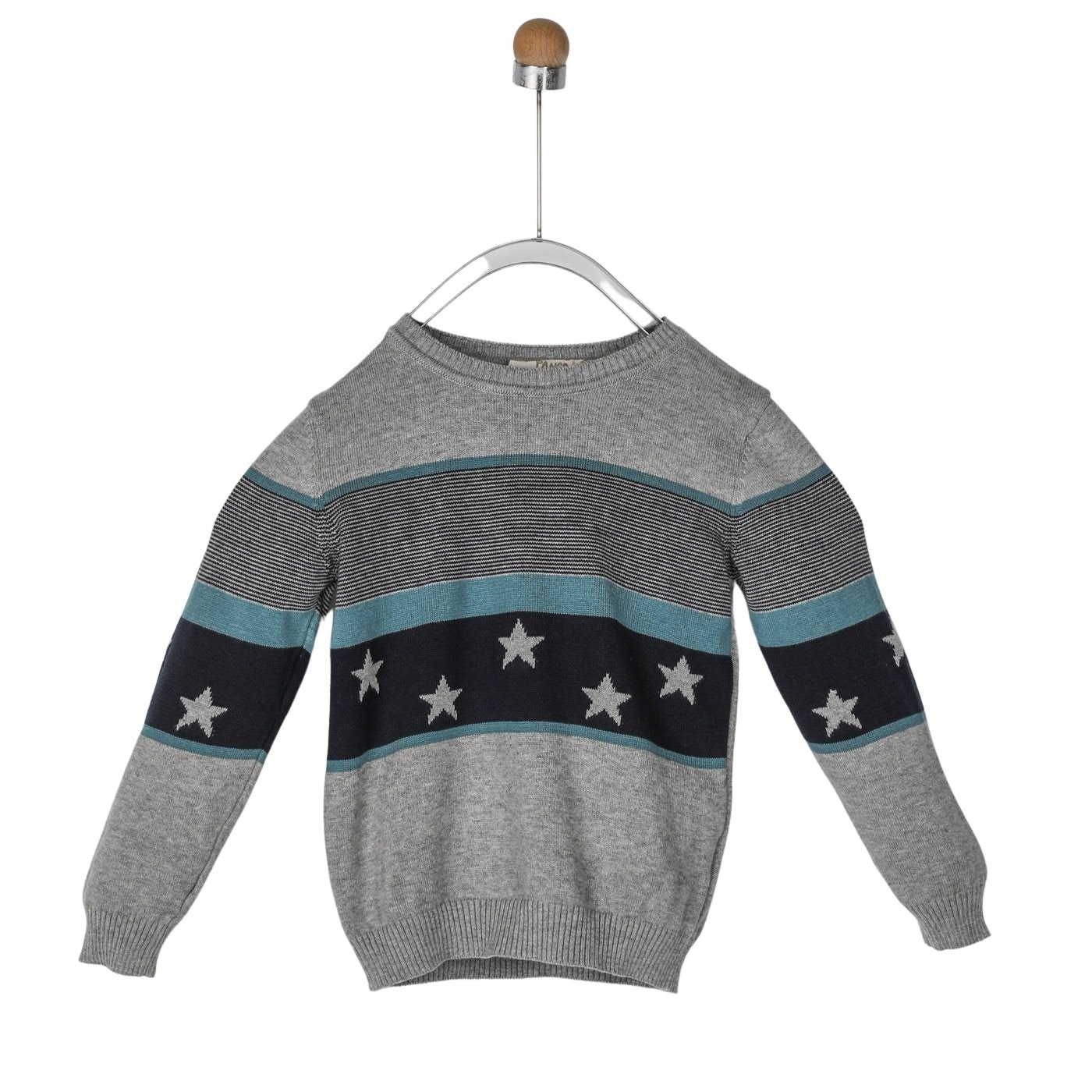 Pulover pentru baieti, culoare gri, colectia Mr. Winter, marime 134