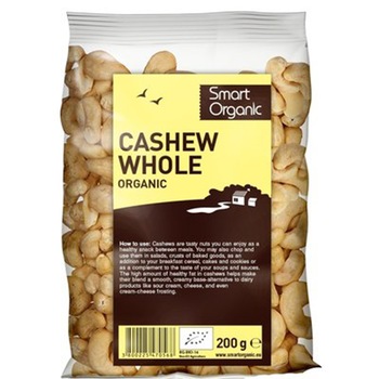 Caju raw bio Smart Organic, 200g Caju raw bio Smart Organic, 200g