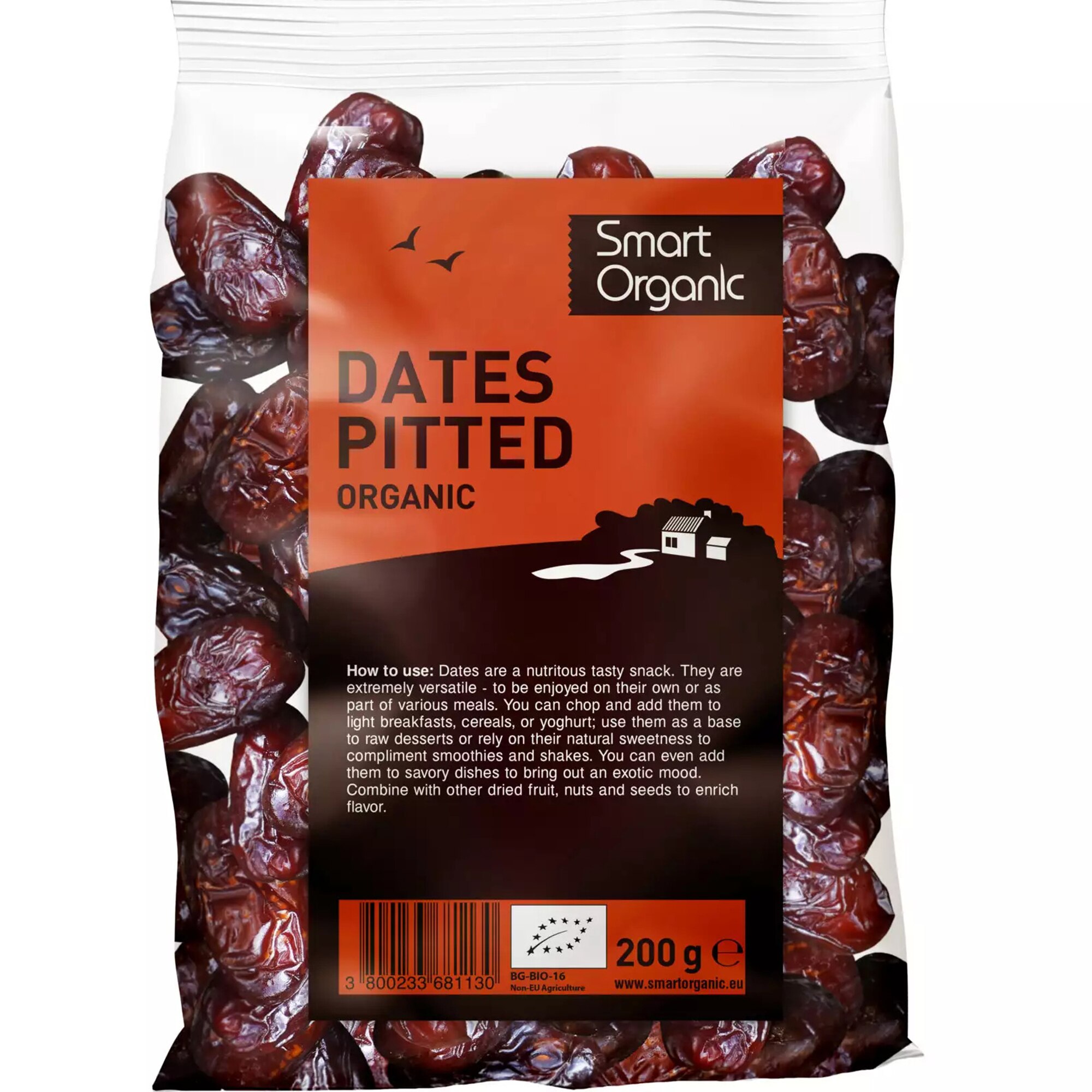 Curmale fara samburi bio Smart Organic, 200g