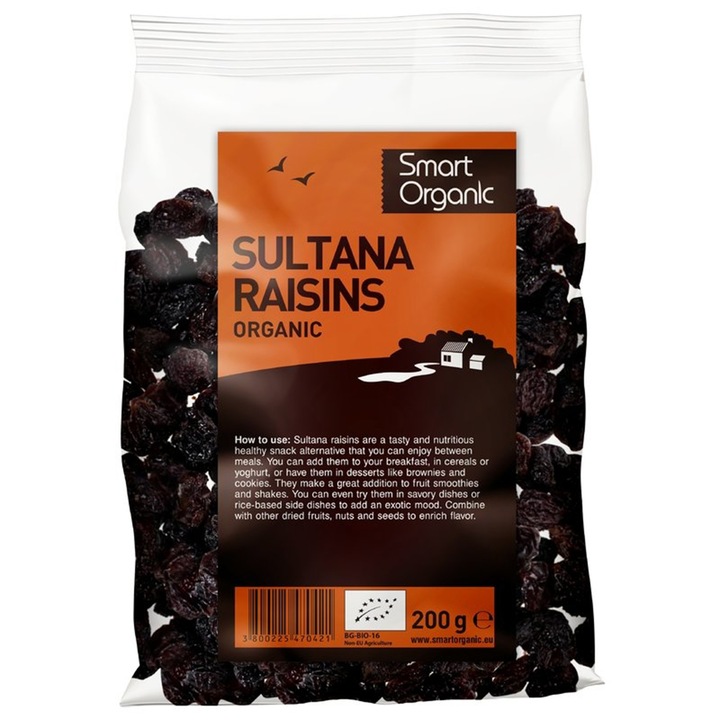 Stafide bio Smart Organic, 200g