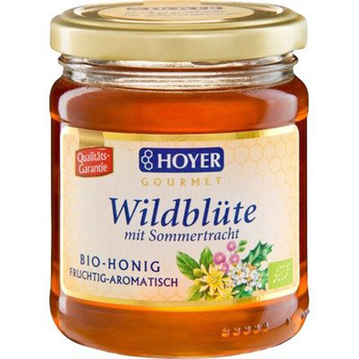 Miere din flori salbatice bio Hoyer, 250g
