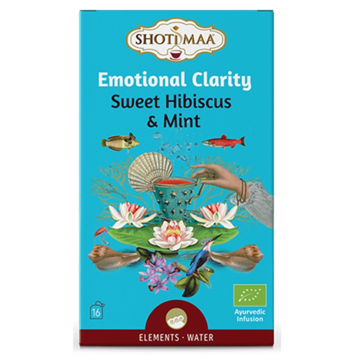 Shoti'maa Elements Emotional Detox Bio tea, 16 tasak