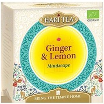 Ceai premium Hari Tea mindscape ghimbir si lamaie bio, 10 plicuri