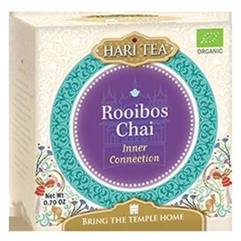 Ceai premium Hari Tea inner connection rooibos chai bio, 10 plicuri
