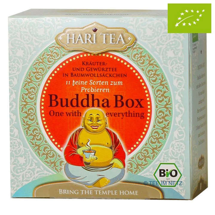 Hari Tea Buddha Box Prémium tea, Bio, 11 Tasak