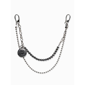 Lant pentru pantaloni, Ombre, A249, Metal, 39 cm, Negru Lant pentru pantaloni, Ombre, A249, Metal, 39 cm, Negru