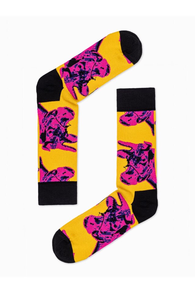 Sosete pentru barbati U94, Ombre, Bumbac/Poliester, Multicolor, 43-46 EU