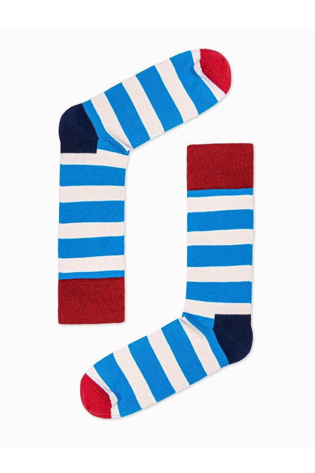 Sosete pentru barbati U85, Ombre, Bumbac/Poliester, Multicolor, 43-46 EU