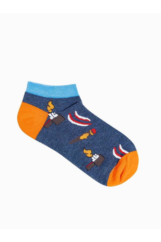 Sosete scurte pentru barbati U174, Ombre, Bumbac/Poliamida, Multicolor, 39-42 EU