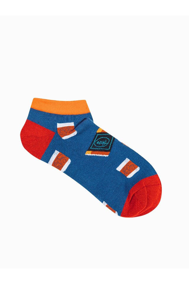 Sosete scurte pentru barbati U172, Ombre, Bumbac/Poliamida, Multicolor, 39-42 EU