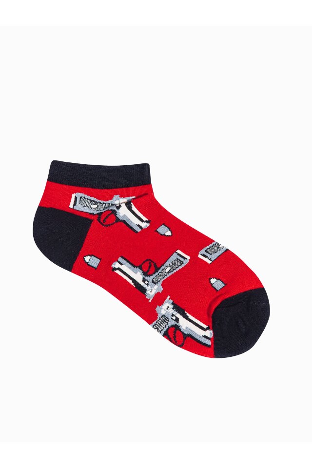 Sosete scurte pentru barbati U173, Ombre, Bumbac/Poliamida, Multicolor, 39-42 EU