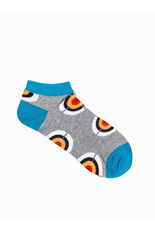 Sosete scurte pentru barbati U171, Ombre, Bumbac/Poliamida, Multicolor, 39-42 EU