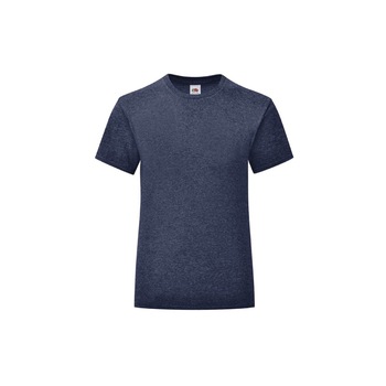 Tricou pentru Fete Fruit of the Loom Iconic, Bumbac, Bleumarin, 3-4 Ani Tricou pentru Fete Fruit of the Loom Iconic, Bumbac, Bleumarin, 3-4 Ani