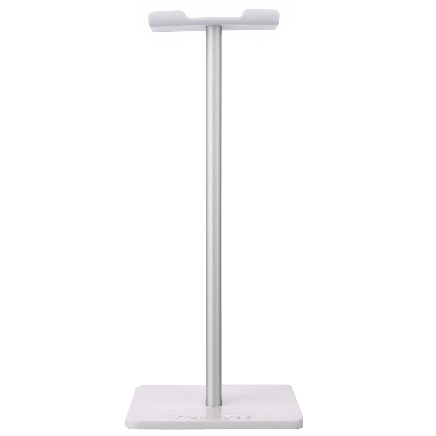 Suport Casti eLIVE New Bee Z1-W, Gaming, Anti-Slip, Stand Birou Masa, Universal, Aluminiu, Alb