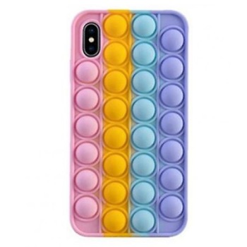 Husa Pop It compatibila cu Apple iPhone Xs ,Interactive Pop It Now, Jucarie Antistres - TELGORBCS® Husa Pop It compatibila cu Apple iPhone Xs ,Interactive Pop It Now, Jucarie Antistres - TELGORBCS®