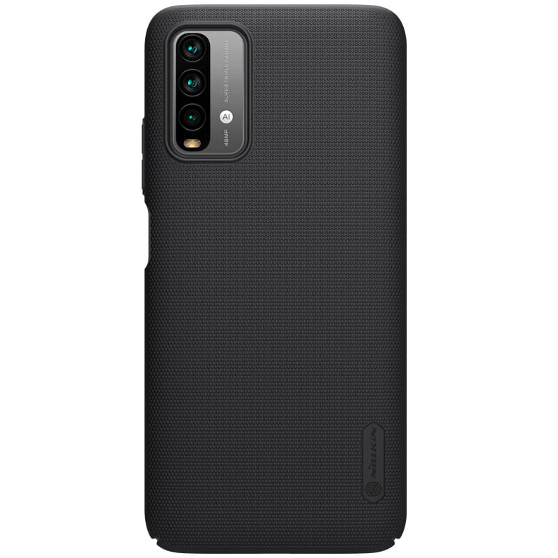Husa protectie spate din plastic texturat negru, pentru Xiaomi Mi 9T/ Mi 9 Power- Nillkin Frosted Shield