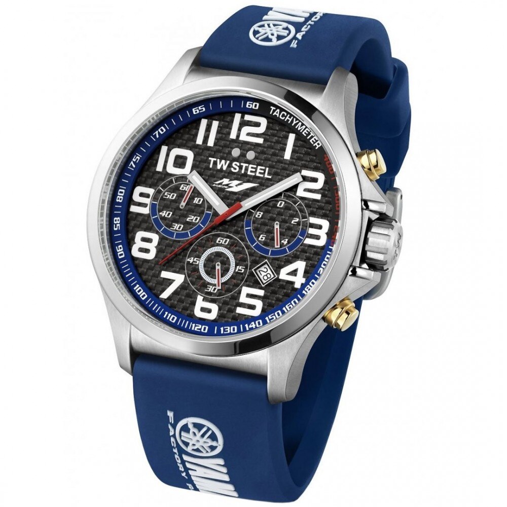 Ceas barbatesc, TW-Steel TW927 Yamaha Factory Racing Chronograph 48mm 5ATM
