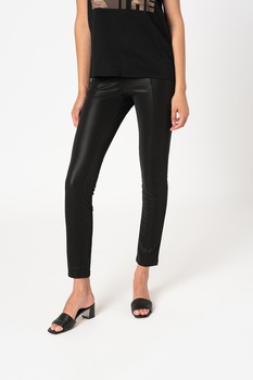 Sisters Point, Pantaloni skinny de piele ecologica Eisa, Negru, S Sisters Point, Pantaloni skinny de piele ecologica Eisa, Negru, S