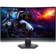 Монитор Gaming LED VA Dell S3222DGM 31.5", Извит, QHD (2560x1440), 165Hz, 1ms MPRT, AMD FreeSync™ Premium, 1800R, 2x HDMI, DisplayPort, Pivot, VESA, Черен