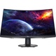 Монитор Gaming LED VA Dell S3222DGM 31.5", Извит, QHD (2560x1440), 165Hz, 1ms MPRT, AMD FreeSync™ Premium, 1800R, 2x HDMI, DisplayPort, Pivot, VESA, Черен