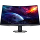 Монитор Gaming LED VA Dell S3222DGM 31.5", Извит, QHD (2560x1440), 165Hz, 1ms MPRT, AMD FreeSync™ Premium, 1800R, 2x HDMI, DisplayPort, Pivot, VESA, Черен