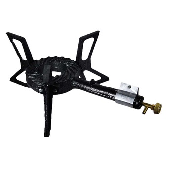 Pirostrie tip Arzator Campion cu 3 picioare tip Elicopter, Neagra Pirostrie tip Arzator Campion cu 3 picioare tip Elicopter, Neagra