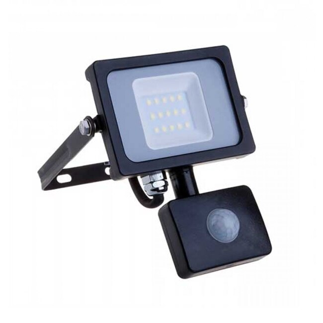Proiector LED V-Tac 438 cu Senzor, cu Cip SAMSUNG, Cut-OFF Function, Corp Negru, 6000K