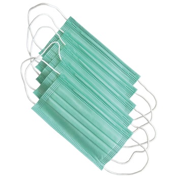 Set Masca Medicala TOVSAT, 4 straturi, BFE 98%, TIp IIR - VERDE (50BUC) Set Masca Medicala TOVSAT, 4 straturi, BFE 98%, TIp IIR - VERDE (50BUC)