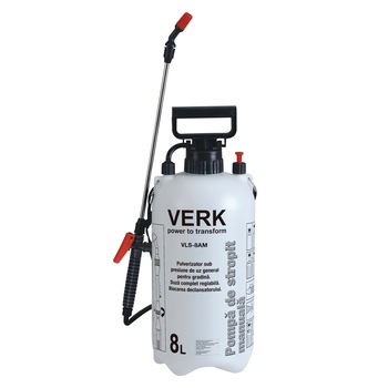 Pompa manuala de stropit VERK VLS-8AM, 8l, presiune lucru 0.1 - 0.2 Mpa Pompa manuala de stropit VERK VLS-8AM, 8l, presiune lucru 0.1 - 0.2 Mpa