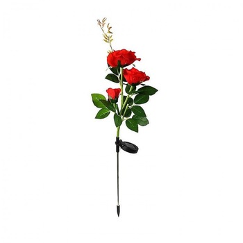 Lampa solara LED Garden Flower Light-Trandafir, Tescomak, A74-OX-3-TR Lampa solara LED Garden Flower Light-Trandafir, Tescomak, A74-OX-3-TR
