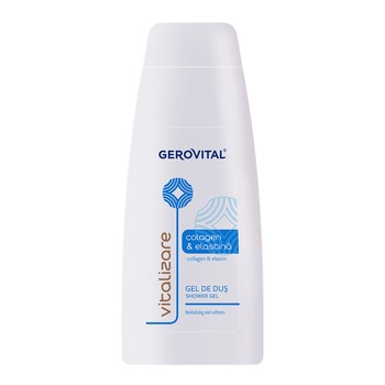 Gel de dus Gerovital Colagen & Elastina, 750 ml Gel de dus Gerovital Colagen & Elastina, 750 ml