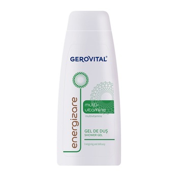 Gel de dus Gerovital Multivitamine, 400 ml Gel de dus Gerovital Multivitamine, 400 ml