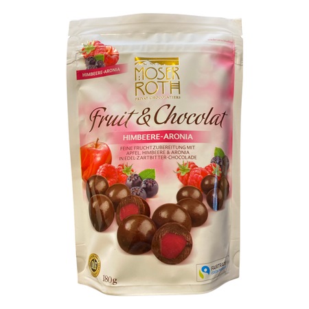 Praline de ciocolata cu zmeura Moser Roth,180g - eMAG.ro