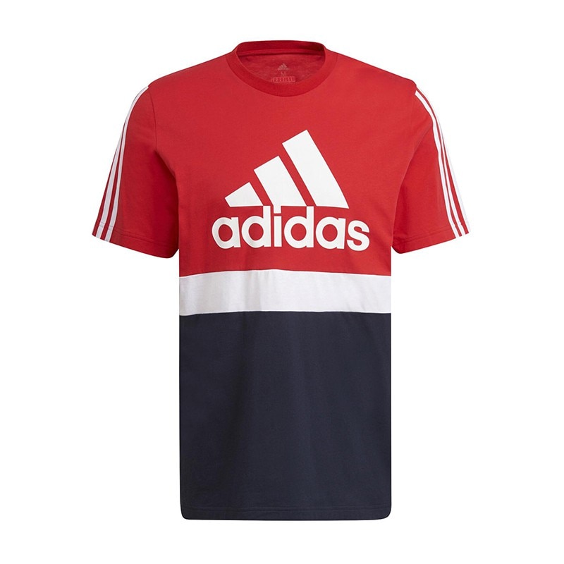 Tricou Adidas Essentials Colorblock H58978, Barbati, Multicolor