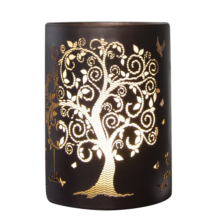 Difuzor Vita uleiuri esentiale Zen'Arome, Ultrasonic, LED, Negru