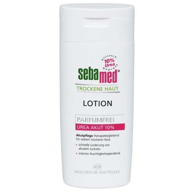Lotiune pentru piele foarte uscata cu uree, Sebamed Urea Akut 10%, Fara parfum, 200ml
