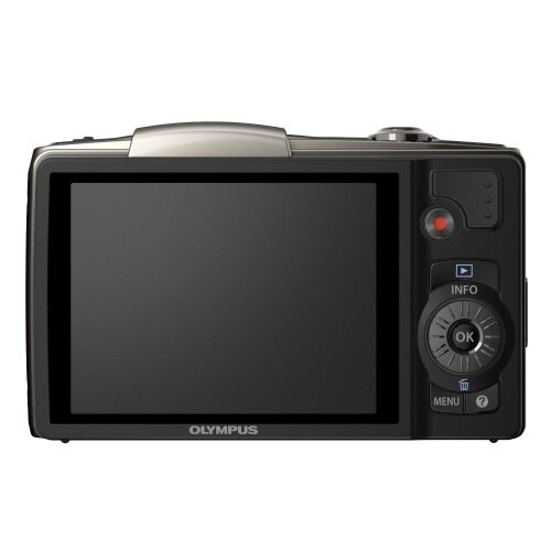 Aparat foto digital Olympus SZ-20, 16.0 MP, Silver + card SD 4GB +
