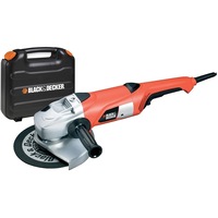 Polizor unghiular Black & Decker 2000W, 230mm, 6500 RPM KG2000K + kitbox si disc