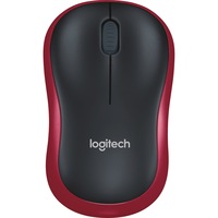 Mouse Logitech M185, USB, Rosu