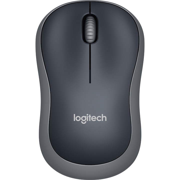 Logitech M185 egér, USB, Swift Szürke