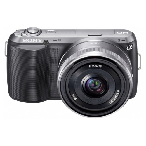 Sony NEX-C3, 16.2MP, Black + Obiectiv 18-55mm - eMAG.ro