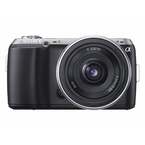 Sony NEX-C3, 16.2MP, Black + Obiectiv 18-55mm - eMAG.ro