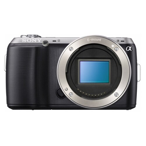 Sony NEX-C3, 16.2MP, Black + Obiectiv 18-55mm - eMAG.ro