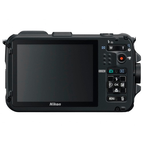 Aparat foto digital Nikon Coolpix AW100, 16MP, Negru - eMAG.ro