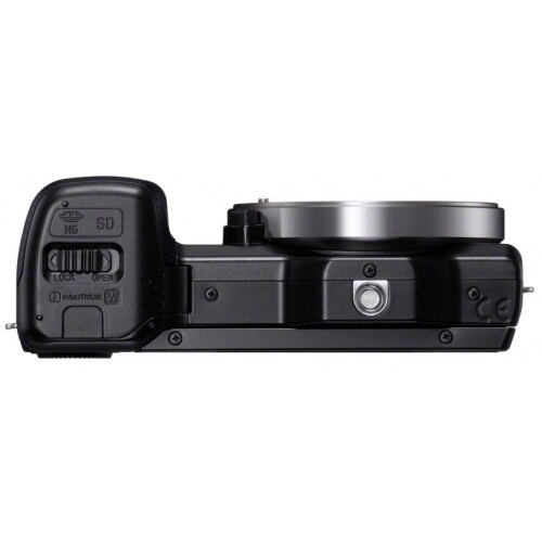 Sony NEX-5N, 16.1MP, Black + Obiectiv 18-55mm, Black - eMAG.ro