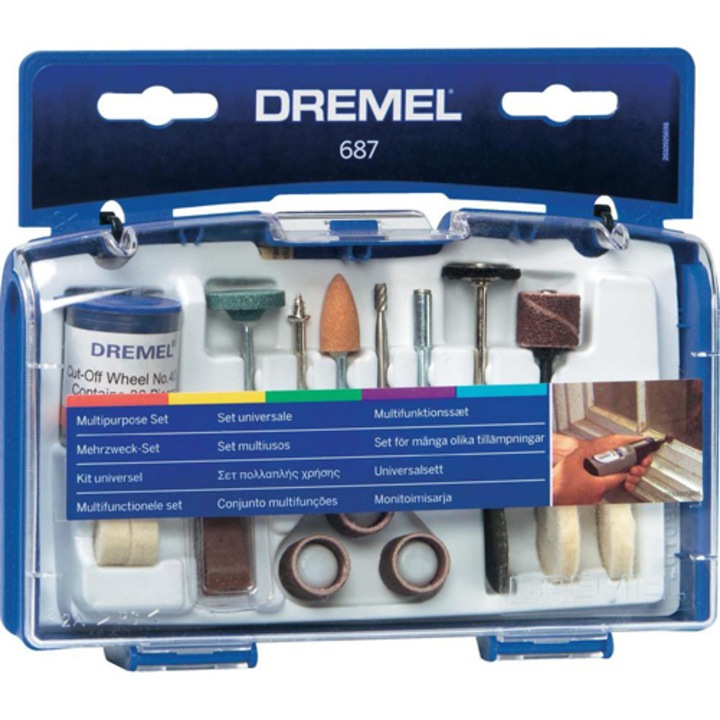 Комплект универсални инструменти Dremel 687